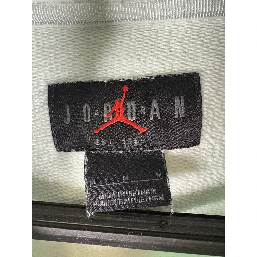 Nike Air Jordan x CLOT Jade Fleece Hoodie Barely Green Mens Size M DO0007-394